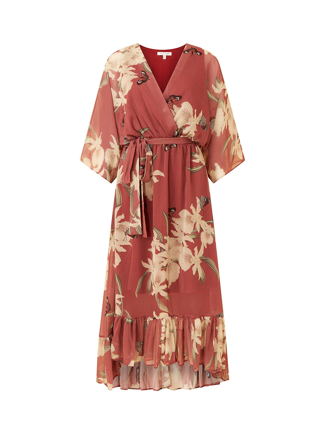 YASMINE™ - Elegant Kimono Midi Dress