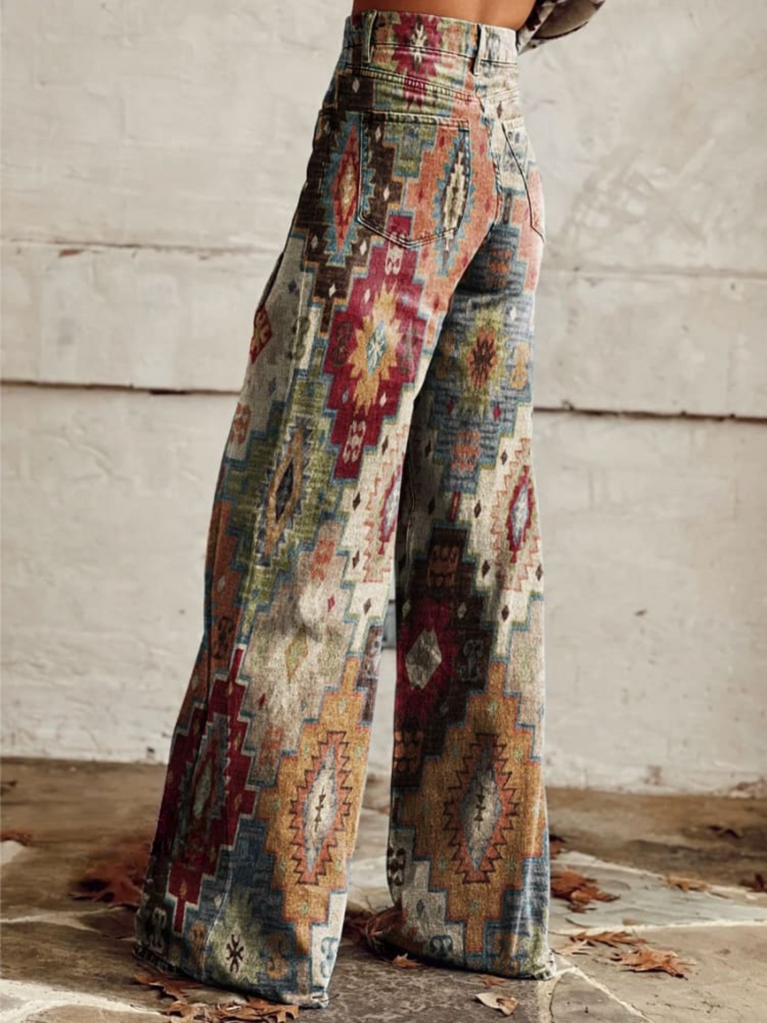 SIENNA™ - Vintage Boho Wide-Leg Pants