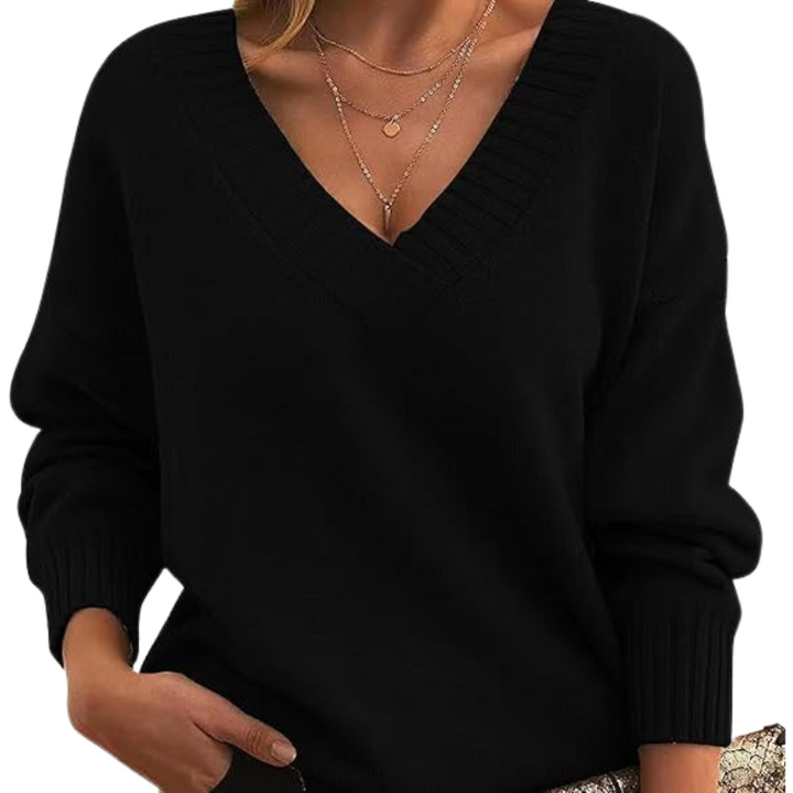 LILLIAN™ - Lightweight V-Neck Sweater