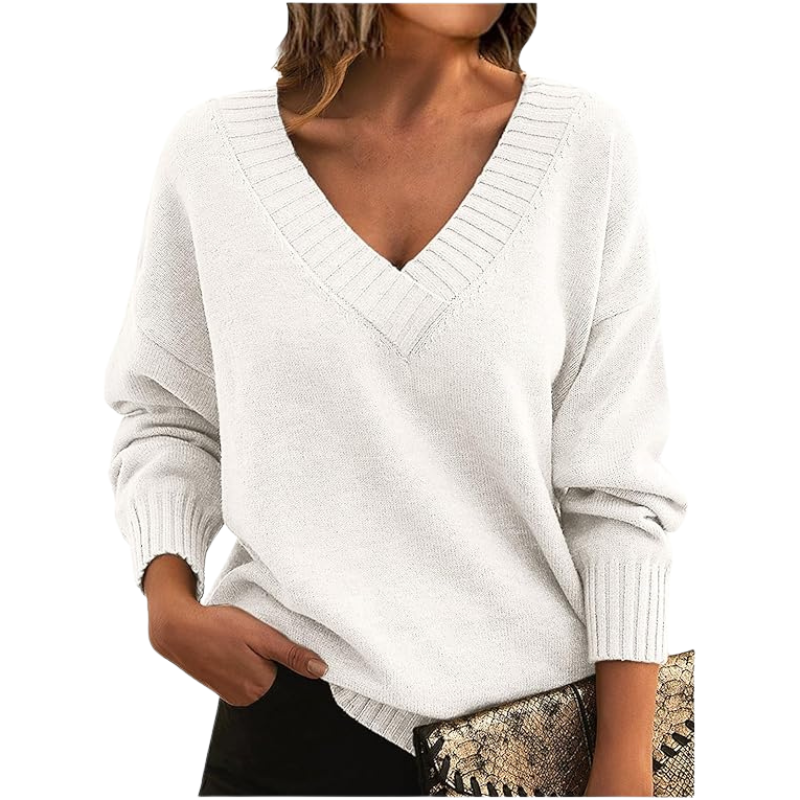 LILLIAN™ - Lightweight V-Neck Sweater