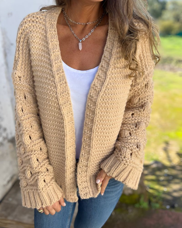 COLLEEN™ - Classic Knit Cardigan