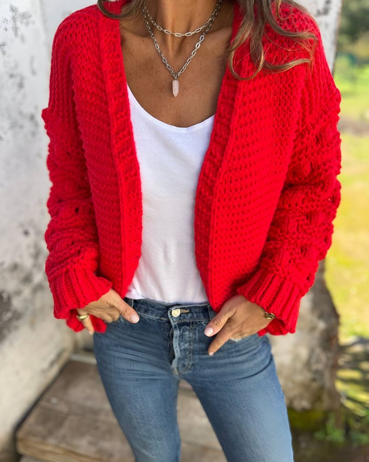 COLLEEN™ - Classic Knit Cardigan