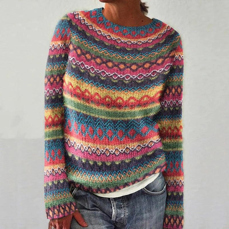 BLAIRE™ - Colorful Fair Isle Sweater