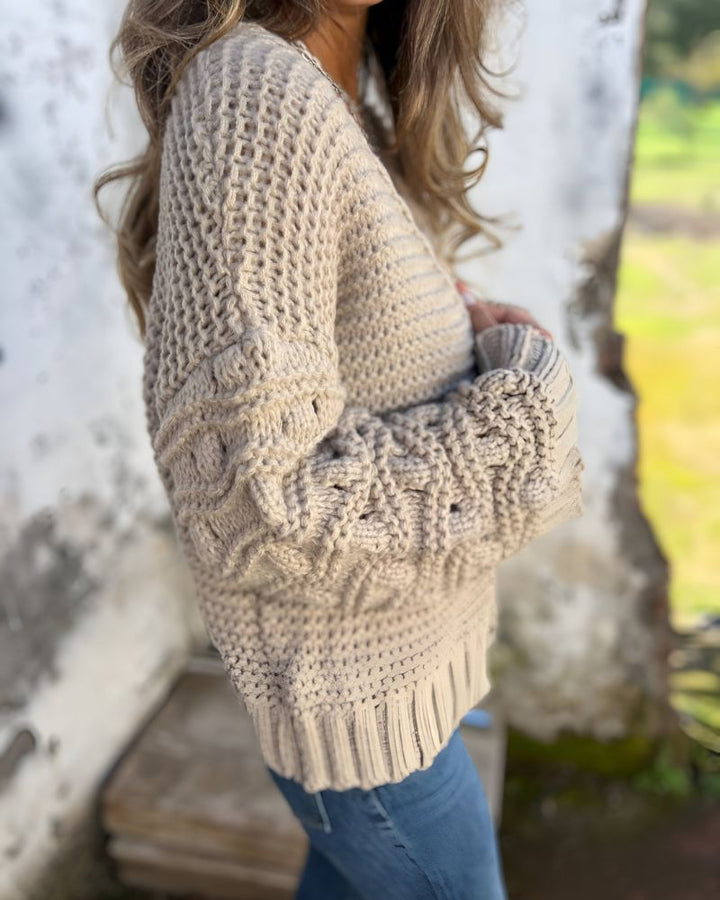 COLLEEN™ - Classic Knit Cardigan