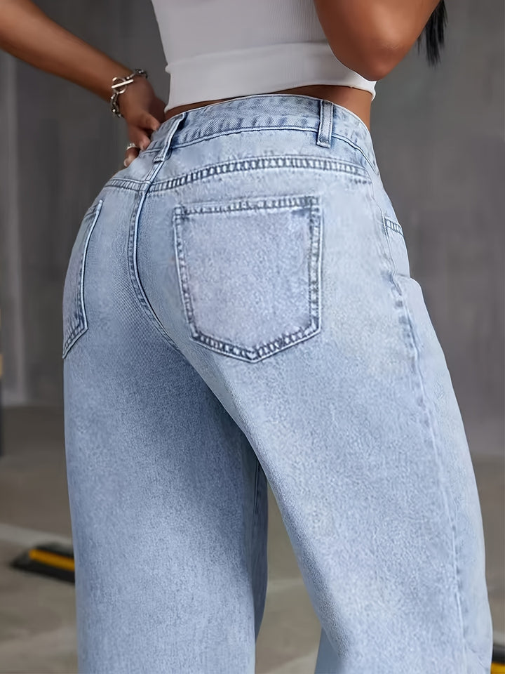 PHILIPPA™ - Trendy High-Waisted Denim