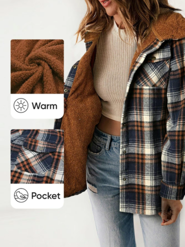 HANNAH™ - Chic Plaid Jacket