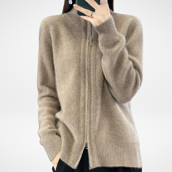 KATRINA™ - Minimalist Zip Sweater