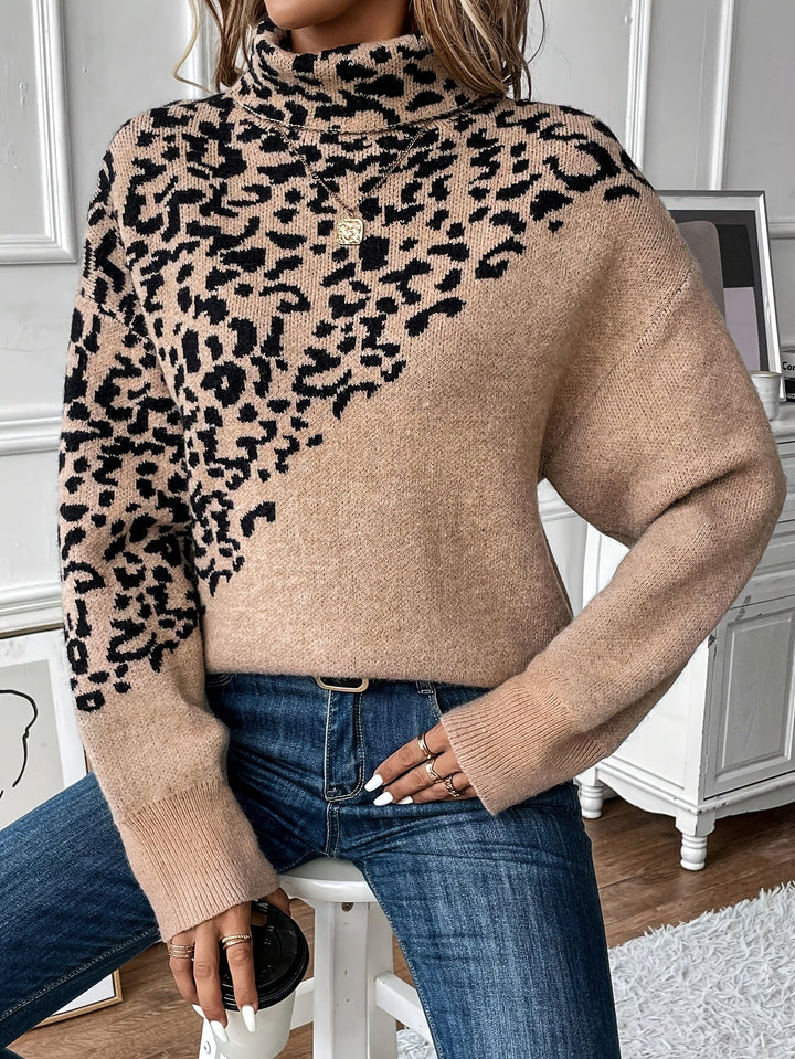 ZAYNA™ - Leopard Sweater