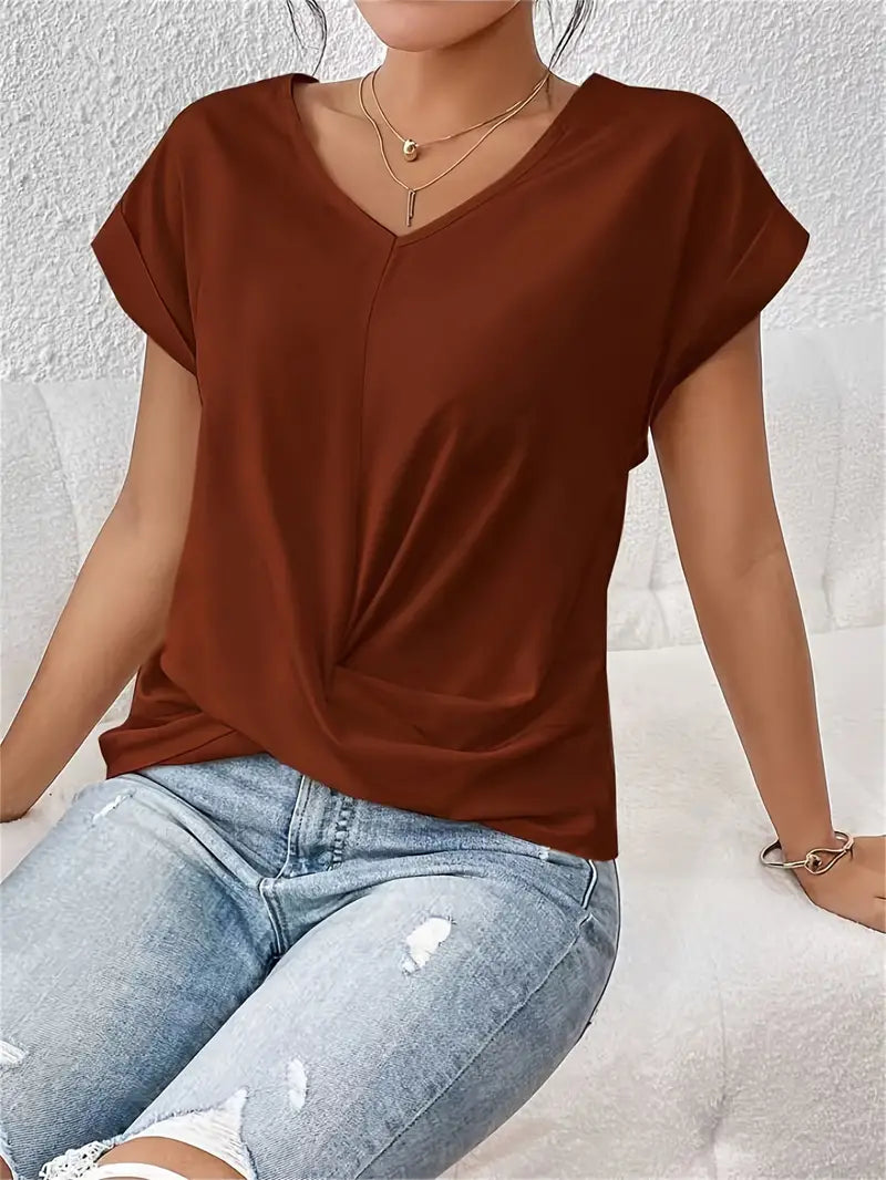 BELLE™ | The Stylish V-Neck Top