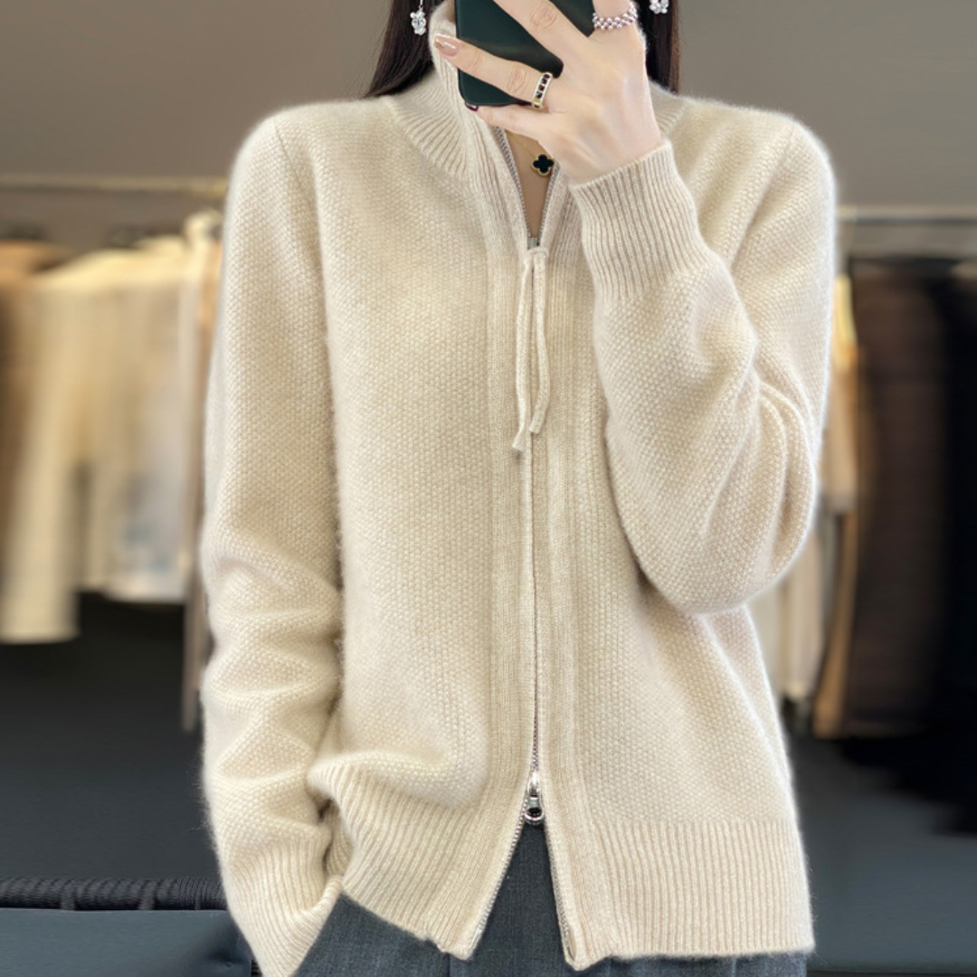 KATRINA™ - Minimalist Zip Sweater