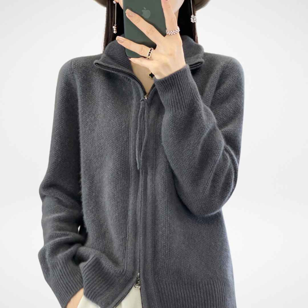 KATRINA™ - Minimalist Zip Sweater