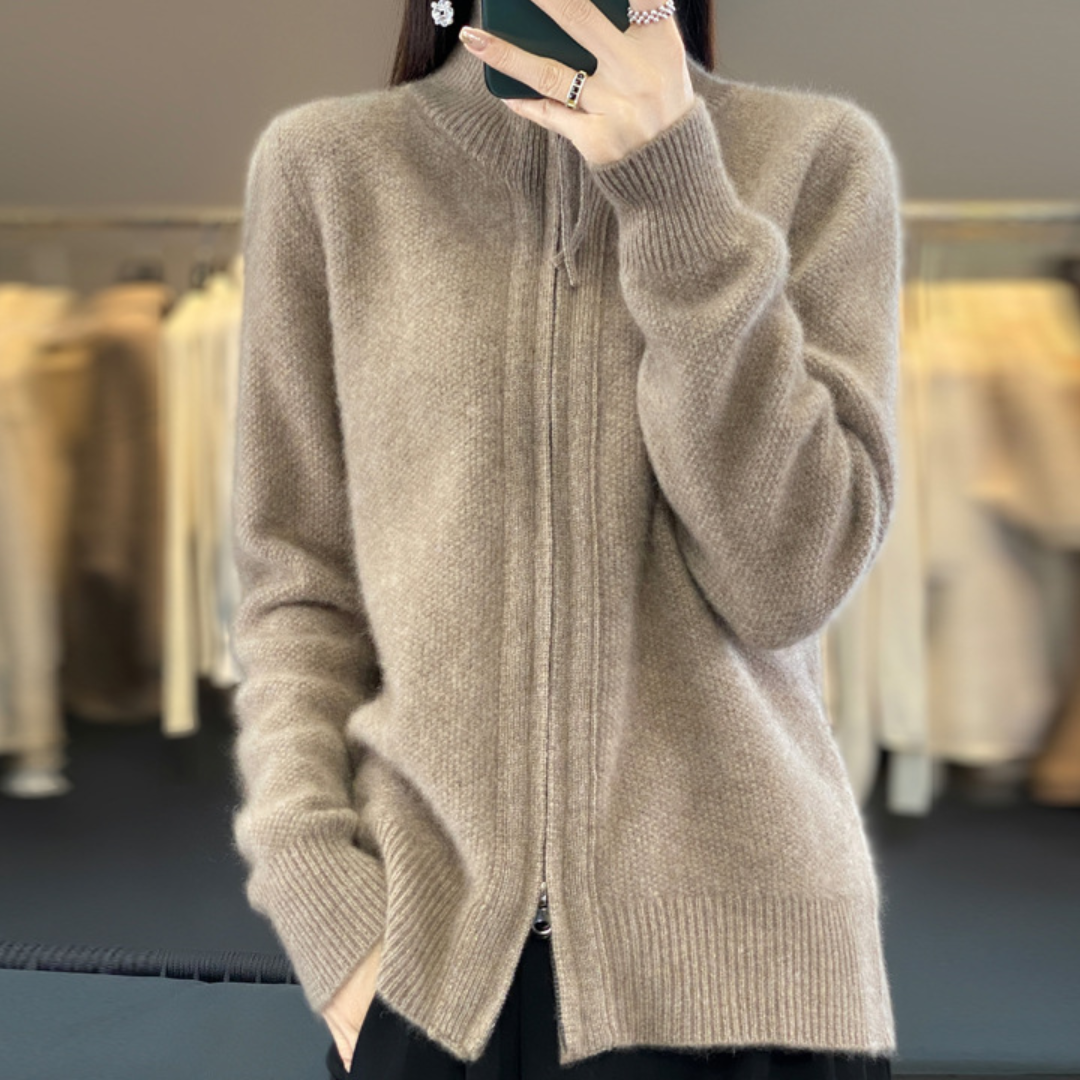 KATRINA™ - Minimalist Zip Sweater