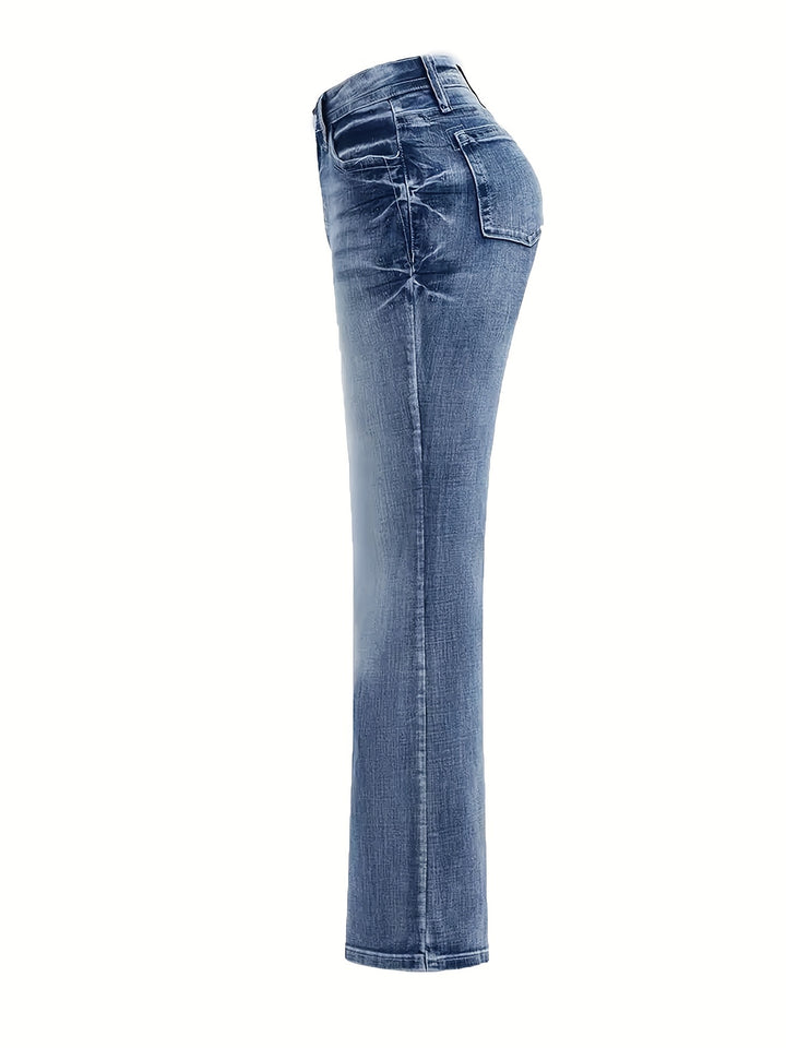 VÉRONIQUE™ - Everyday Mid-Rise Denim Jeans