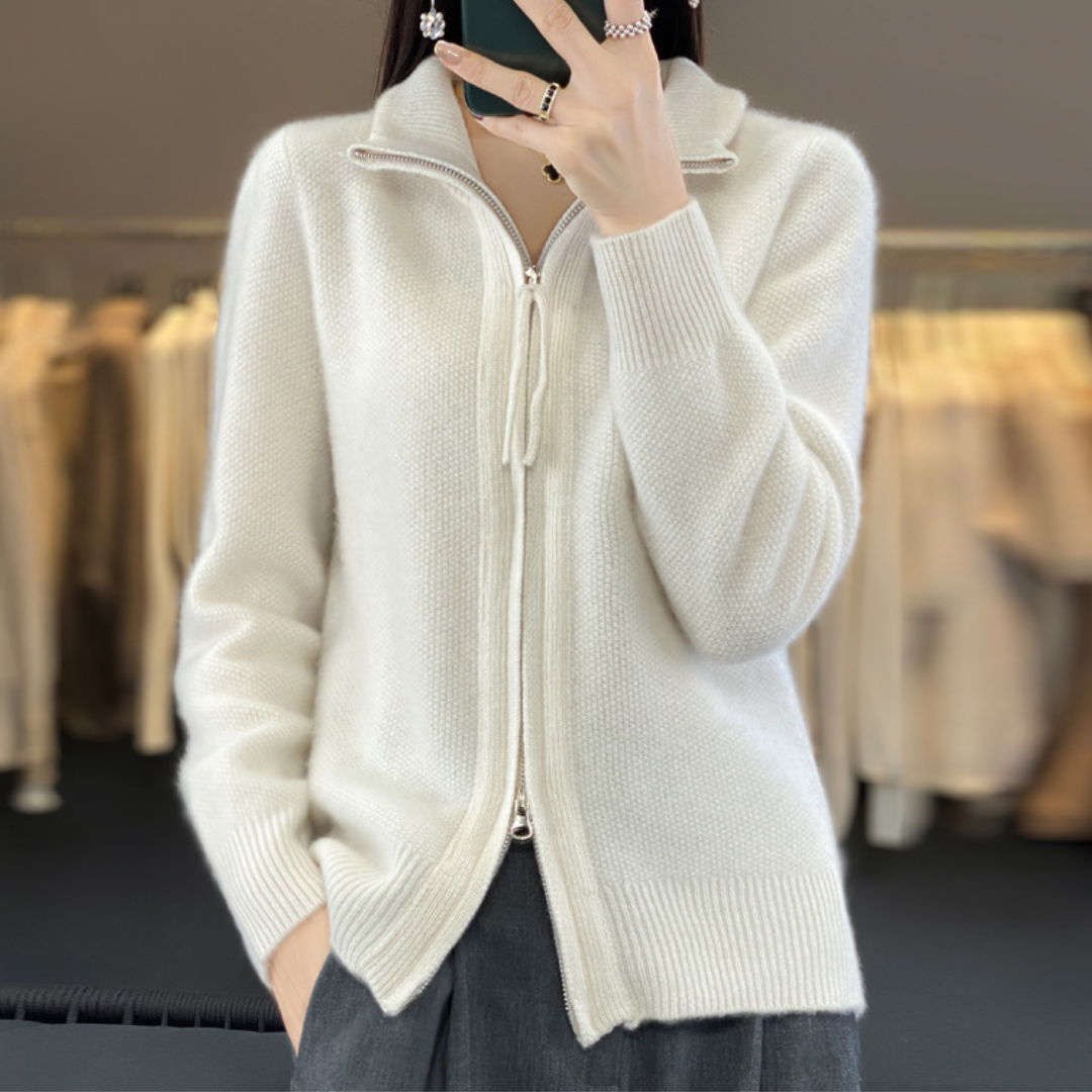 KATRINA™ - Minimalist Zip Sweater