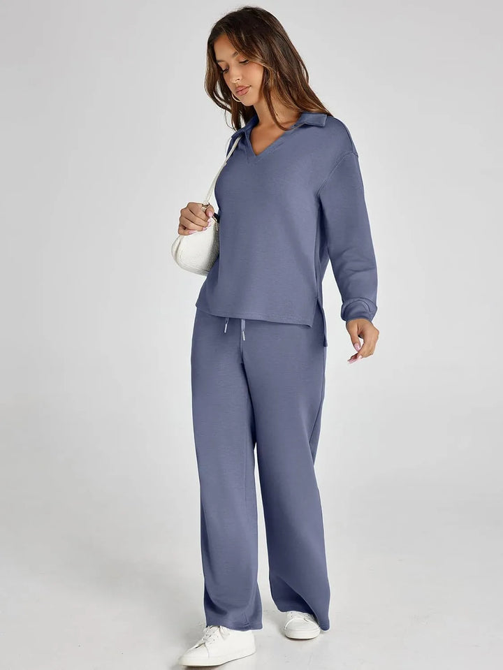 RENÉE™ - Cozy Minimalist Two-Piece Set