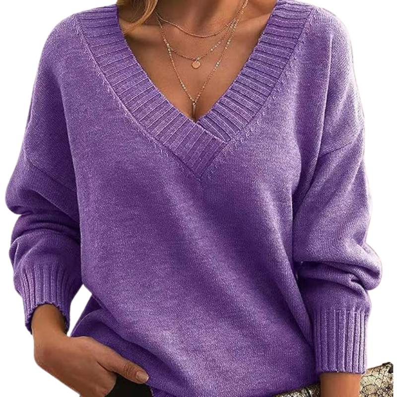 LILLIAN™ - Lightweight V-Neck Sweater