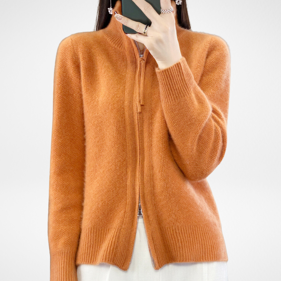 KATRINA™ - Minimalist Zip Sweater