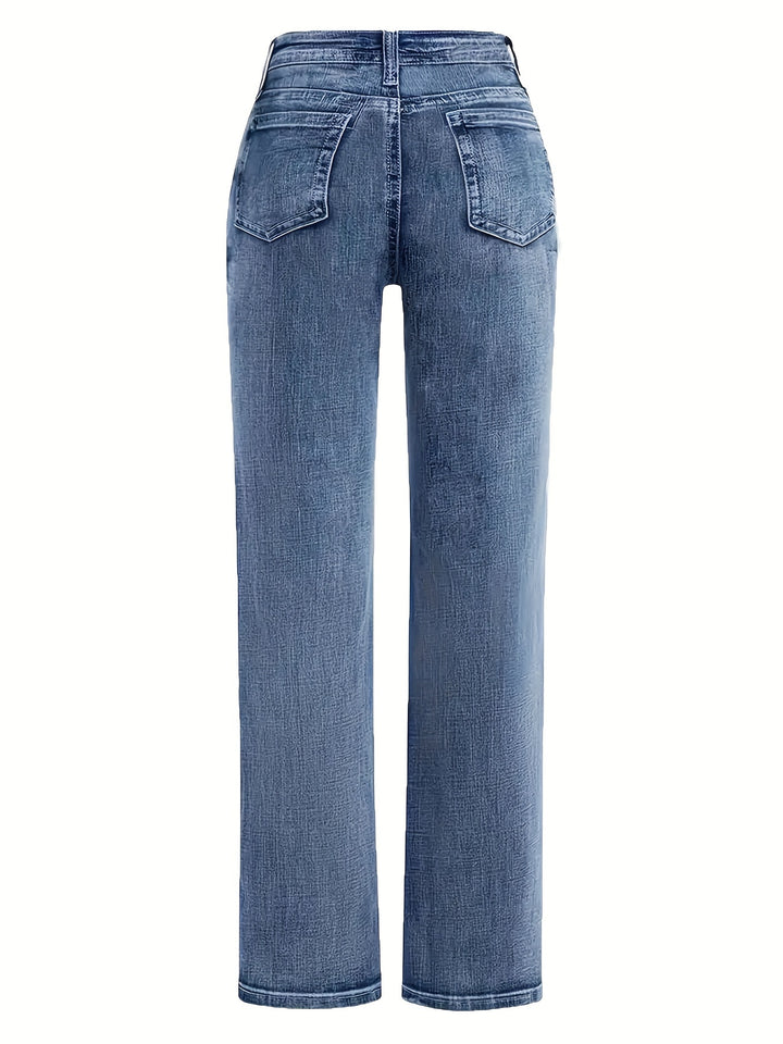 VÉRONIQUE™ - Everyday Mid-Rise Denim Jeans