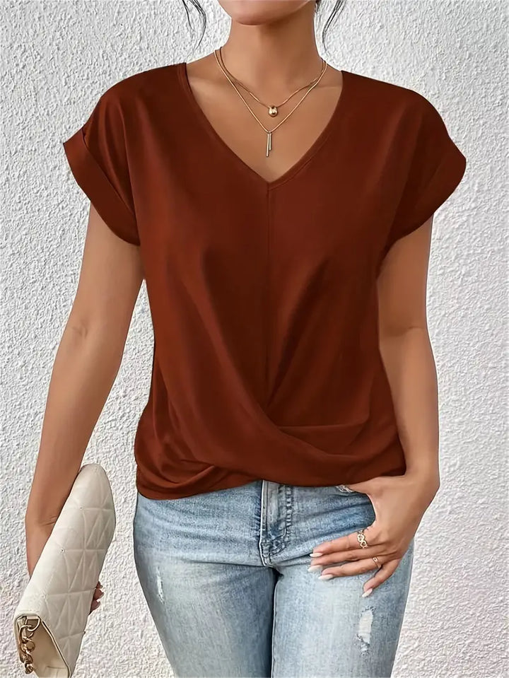 BELLE™ | The Stylish V-Neck Top