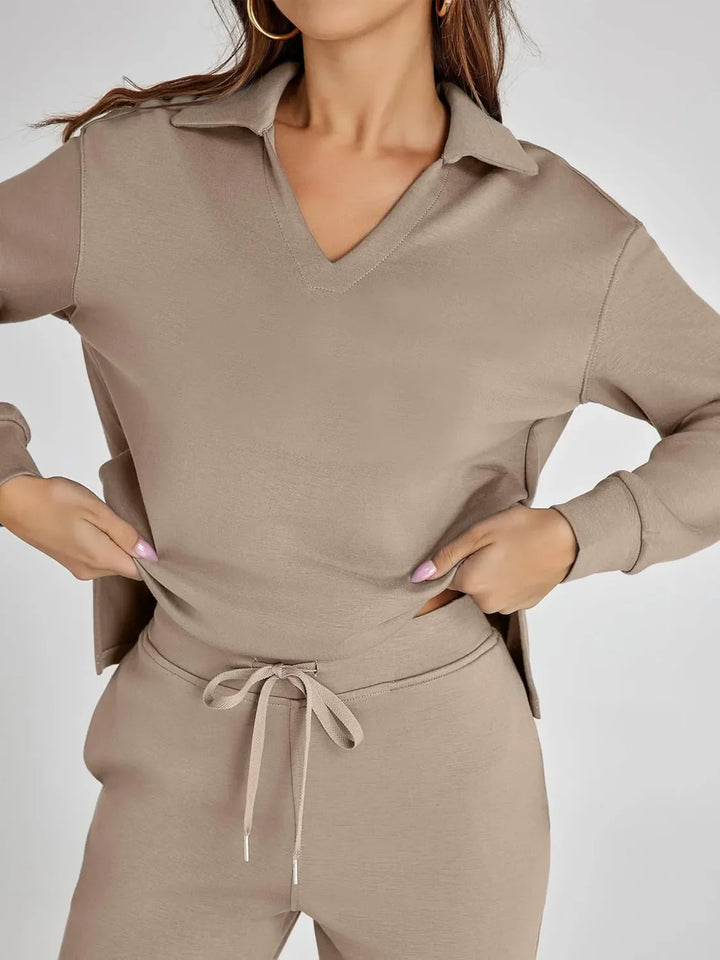 RENÉE™ - Cozy Minimalist Two-Piece Set