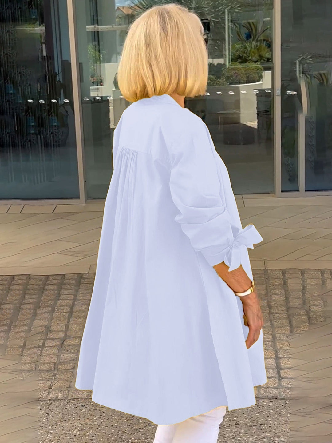 CÉLINA™ - Classy Long Shirt Jacket