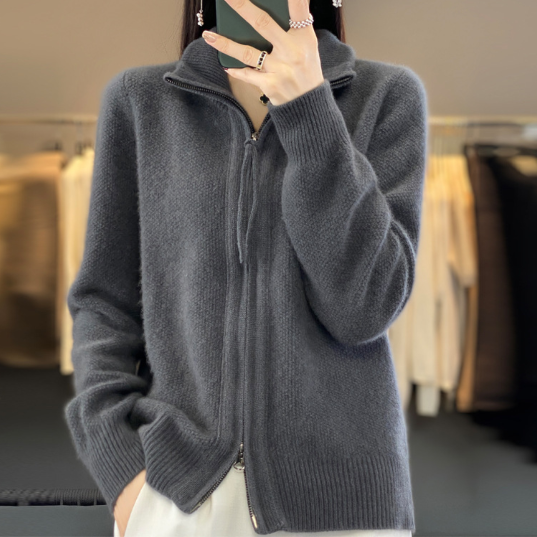 KATRINA™ - Minimalist Zip Sweater