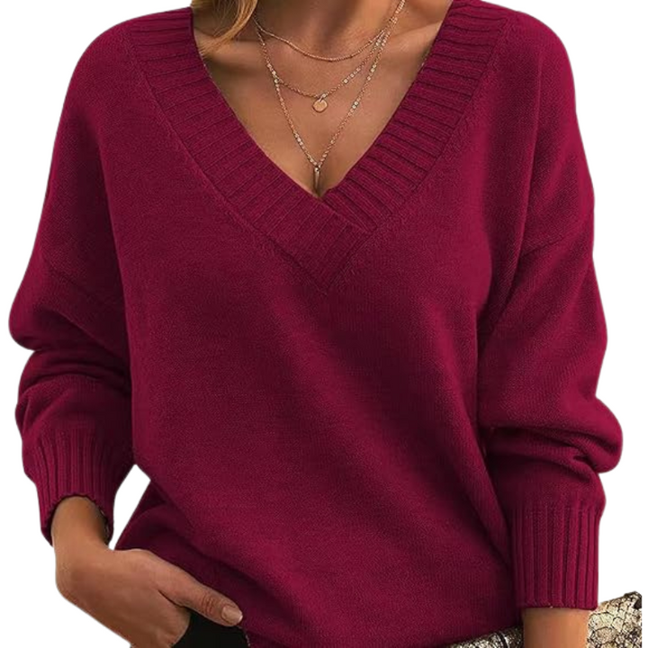 LILLIAN™ - Lightweight V-Neck Sweater