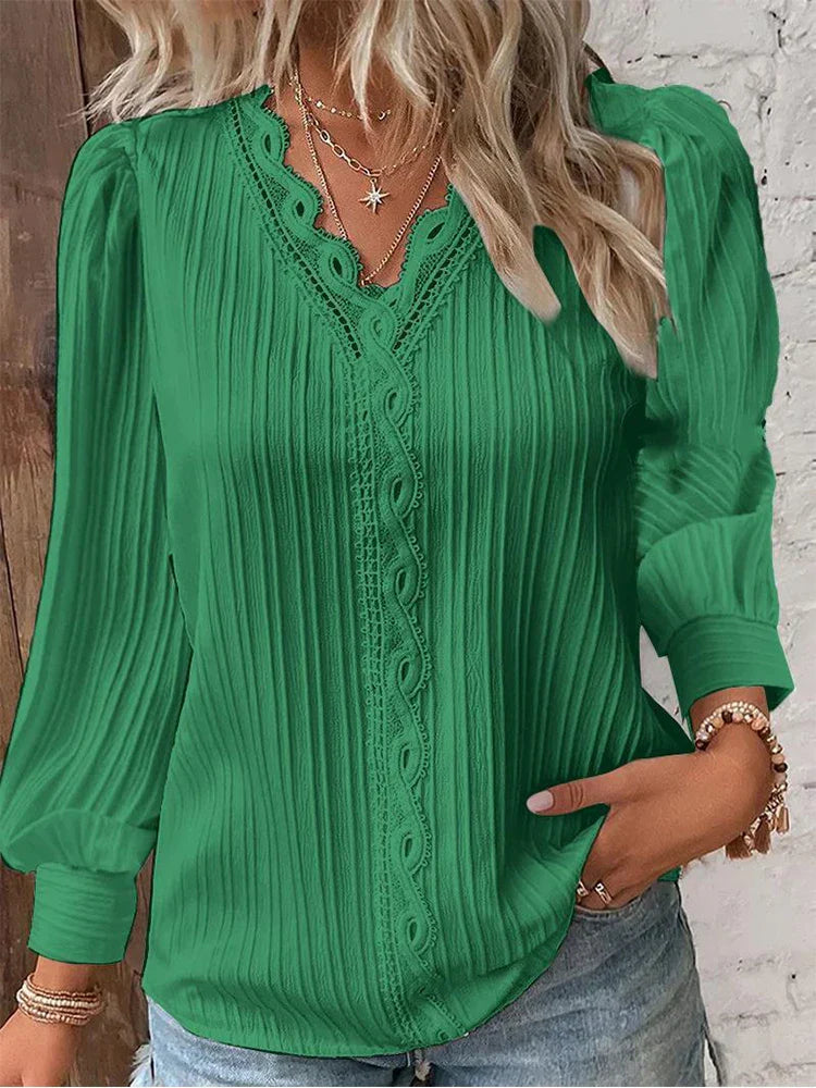 RENATA™ - Classic Pleated Top