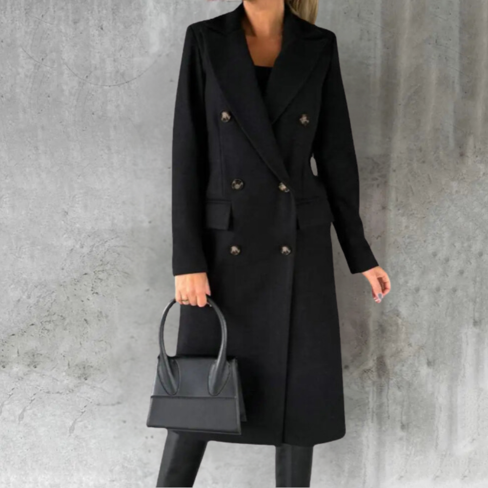 ALEXA™ | Urban Elegance Wool Trench