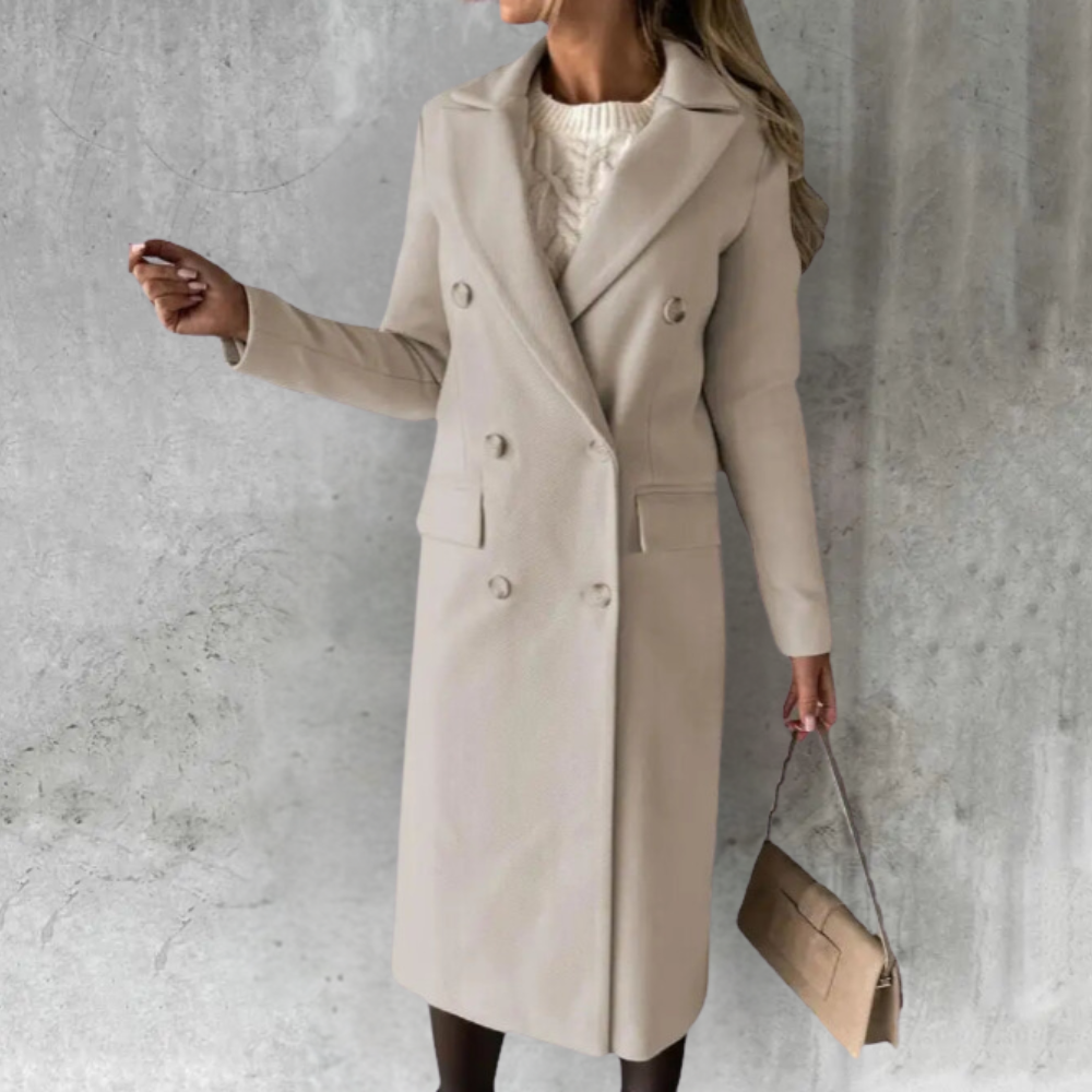 ALEXA™ | Urban Elegance Wool Trench