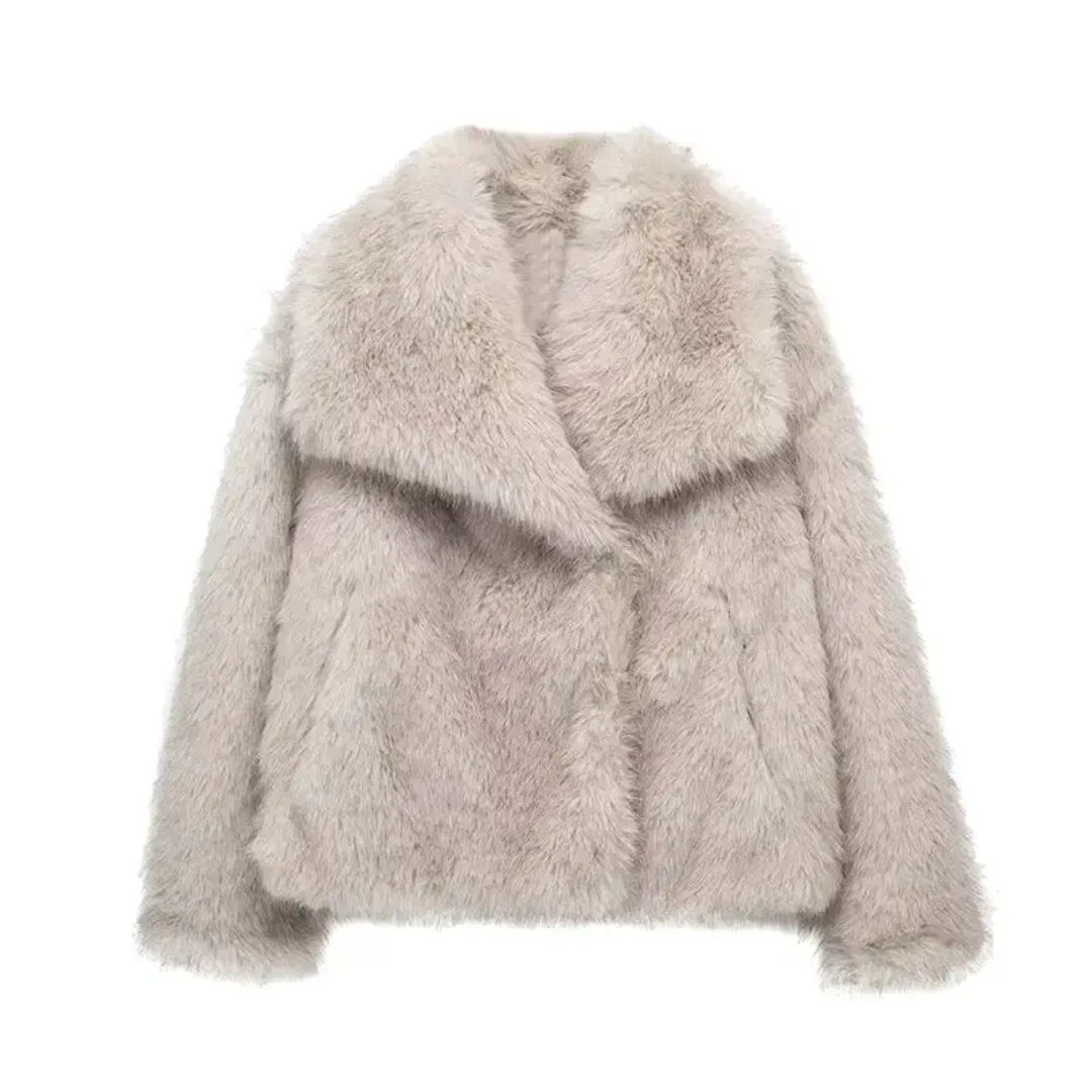 RENATA™ - Elegant Faux Fur Jacket