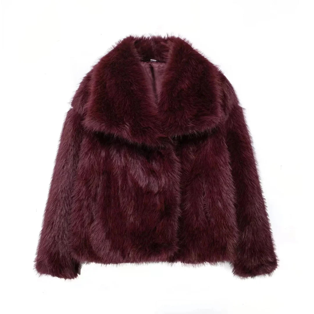 RENATA™ - Elegant Faux Fur Jacket