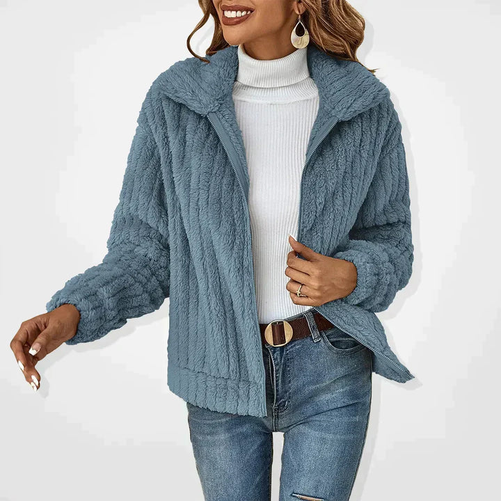 GENEVIEVE™ - Stylish Sherpa Jacket