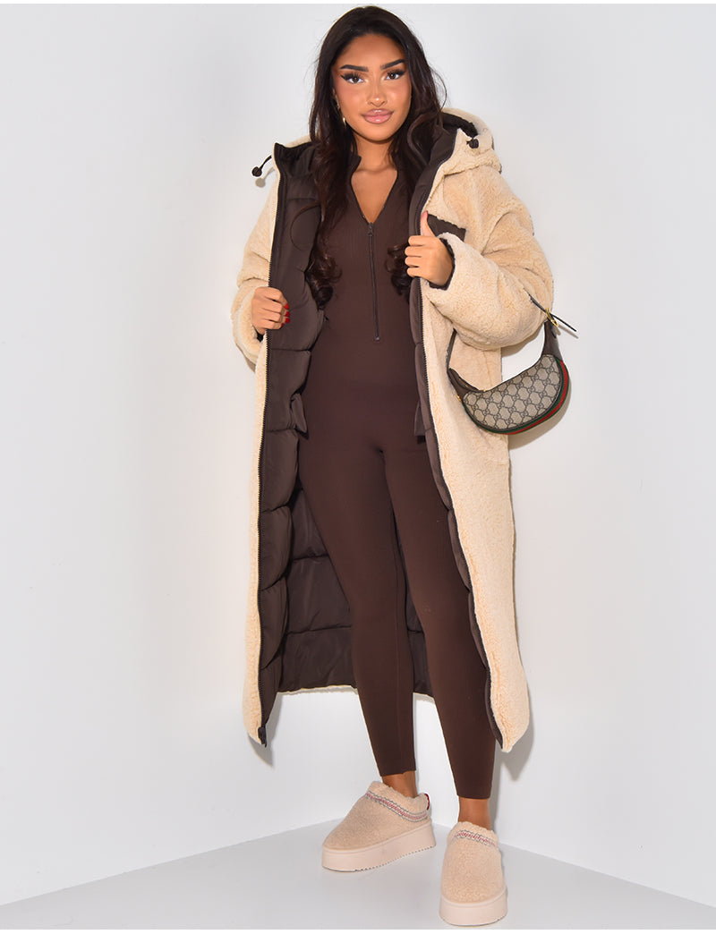 REVINA™ - Reversible Longline Jacket