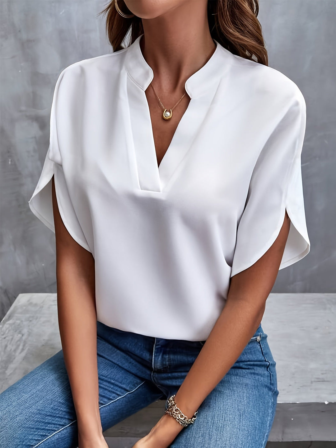 DELANEY™ - Elegant Modern Blouse