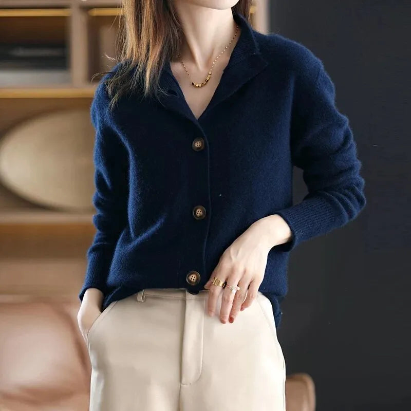 ELARA™ | Luxe Buttoned Sweater