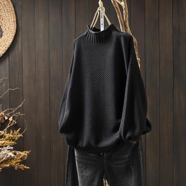 GRACE™ | Relaxed Fit Waffle Sweater