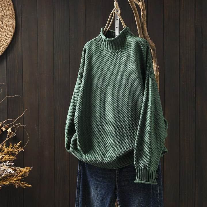 GRACE™ | Relaxed Fit Waffle Sweater