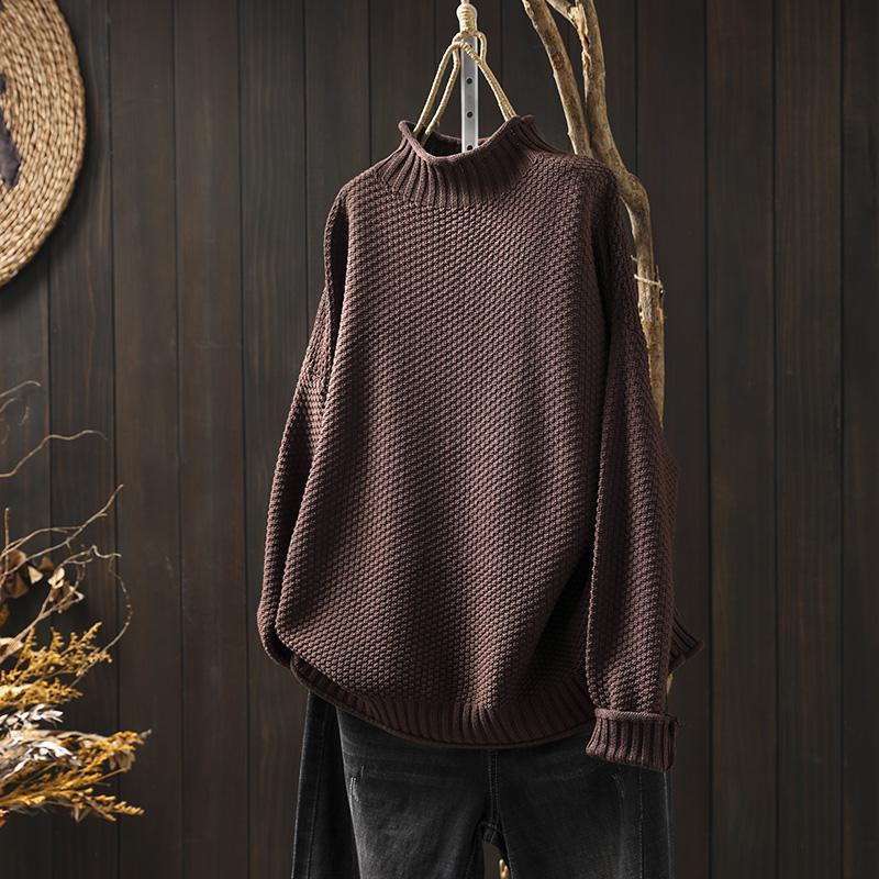 GRACE™ | Relaxed Fit Waffle Sweater