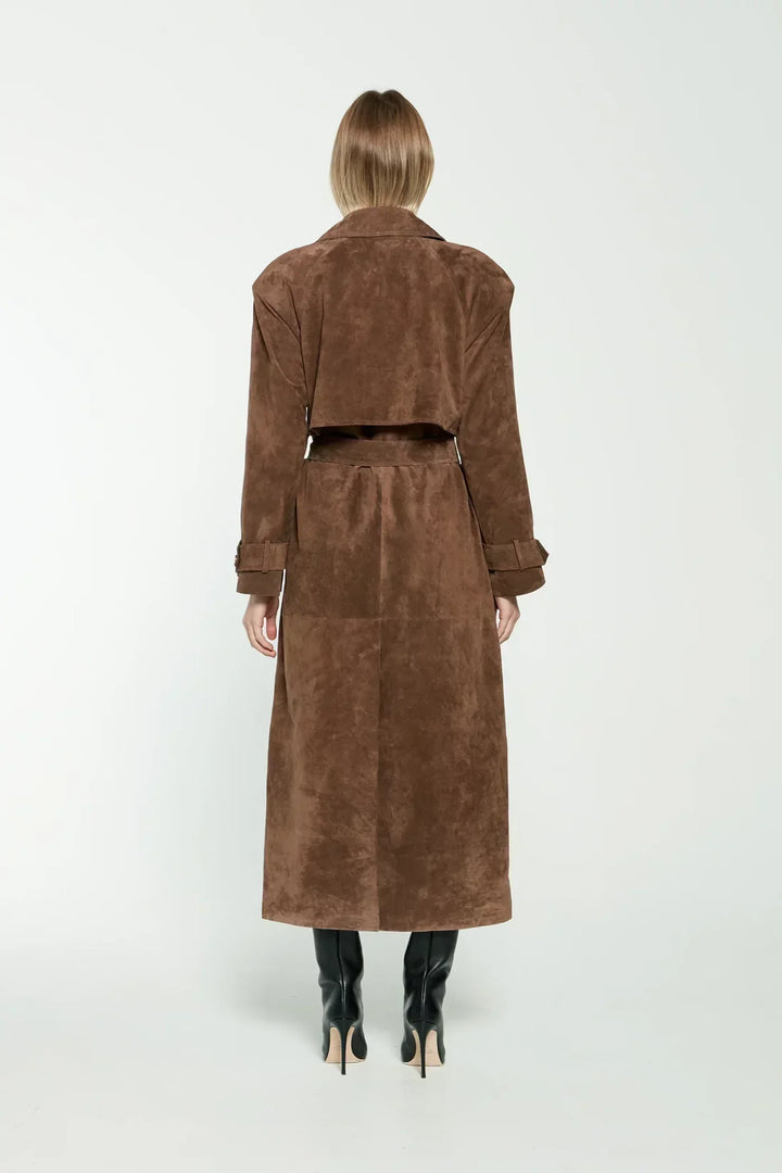 CHANTAL™ - Classic Belted Trench Coat