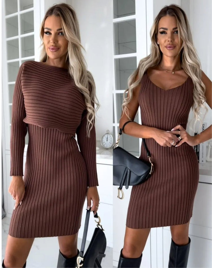 LARISSA™ - Ribbed Knit Two-Piece Set