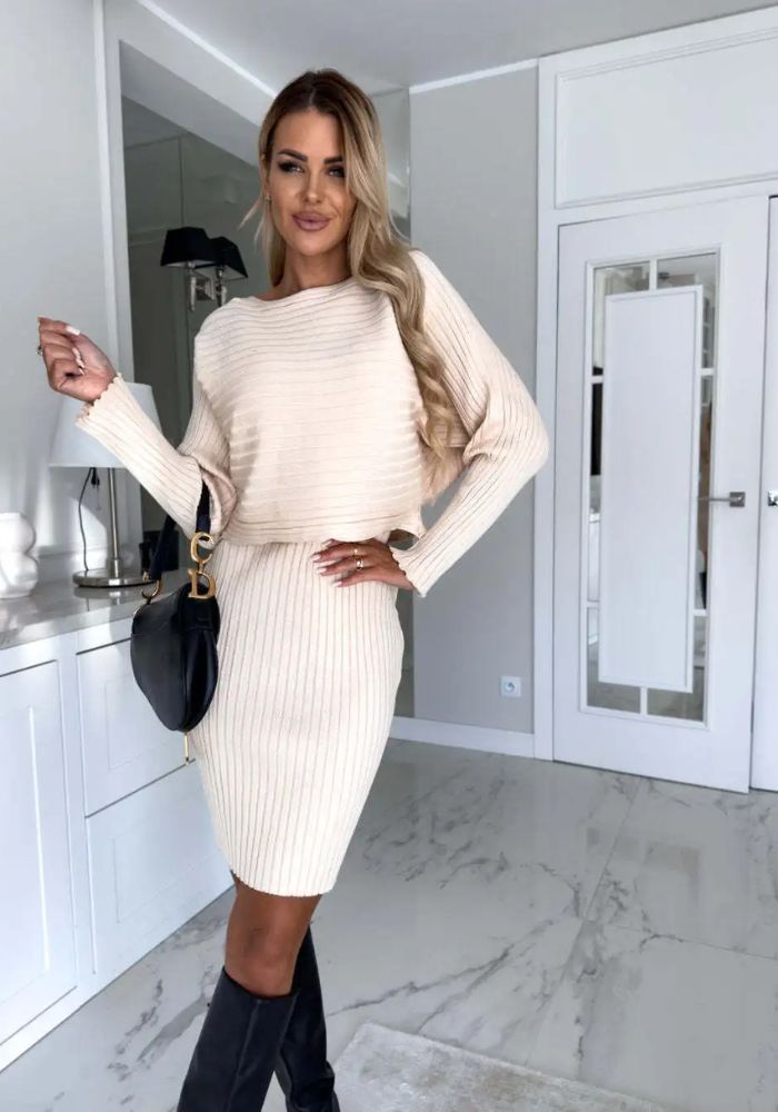 LARISSA™ - Ribbed Knit Two-Piece Set