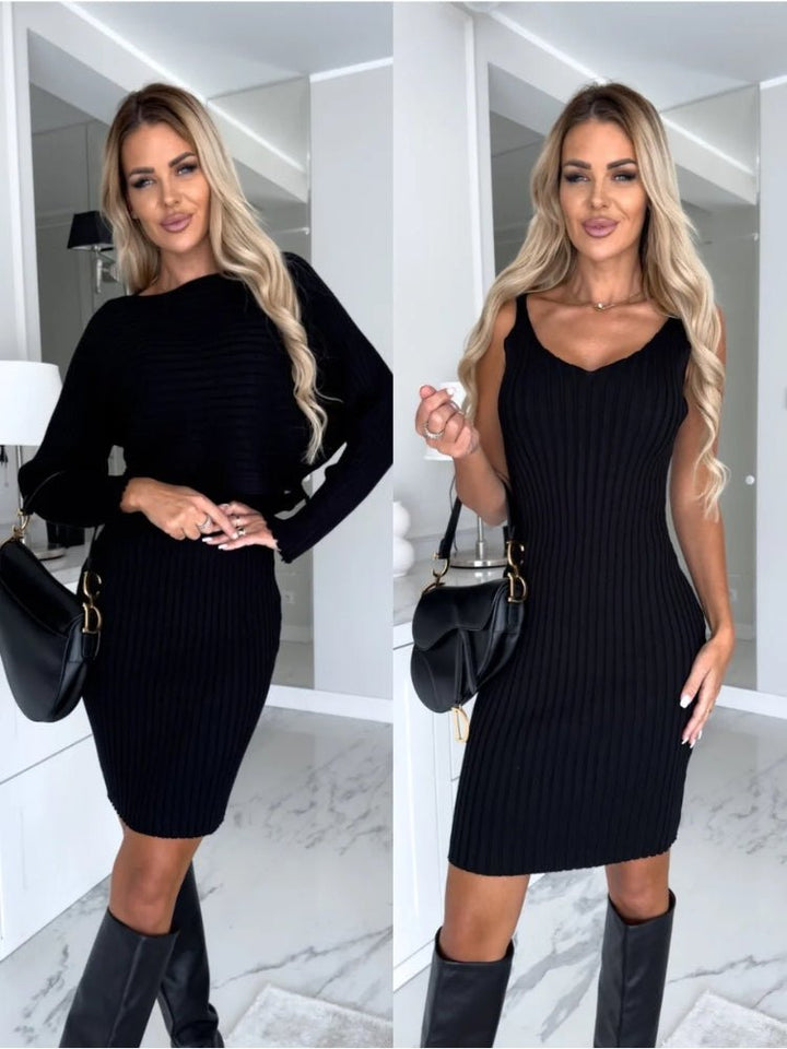 LARISSA™ - Ribbed Knit Two-Piece Set