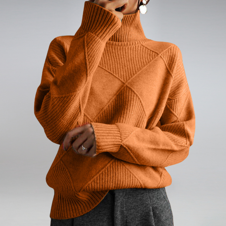 LINLEY™ | Luxe Ribbed Turtleneck Pullover