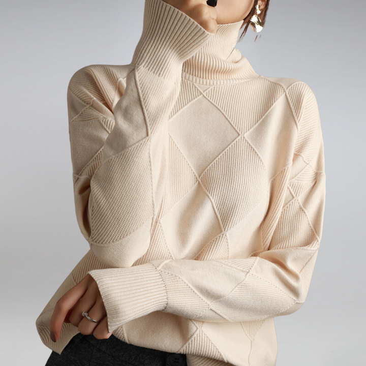 LINLEY™ | Luxe Ribbed Turtleneck Pullover