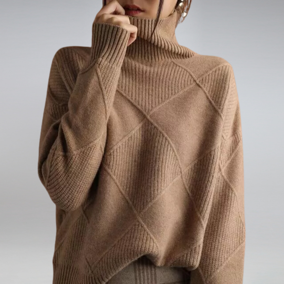 LINLEY™ | Luxe Ribbed Turtleneck Pullover