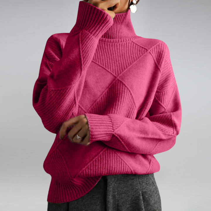 LINLEY™ | Luxe Ribbed Turtleneck Pullover