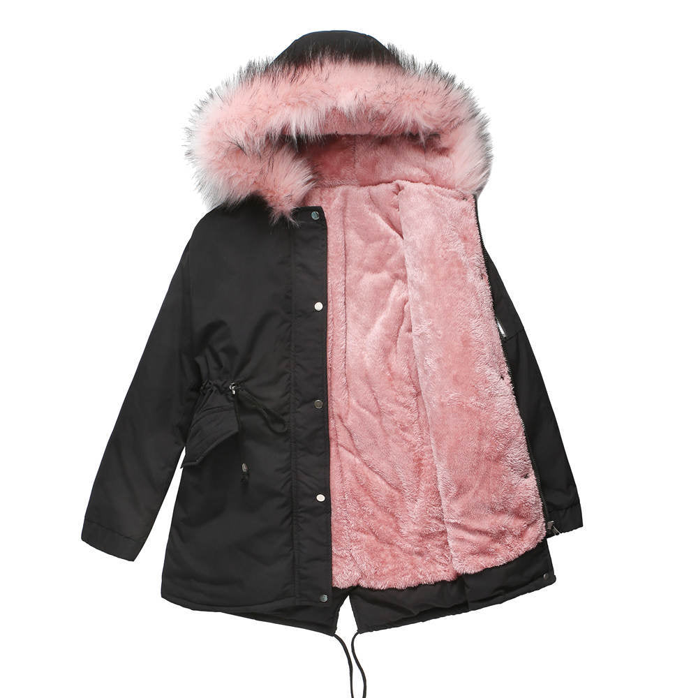 MARINA™ | Warm Velvet-Trimmed Parka