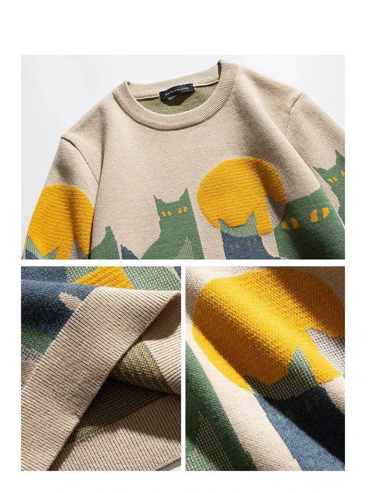 TAIGA™ - Unisex Cat Sweater