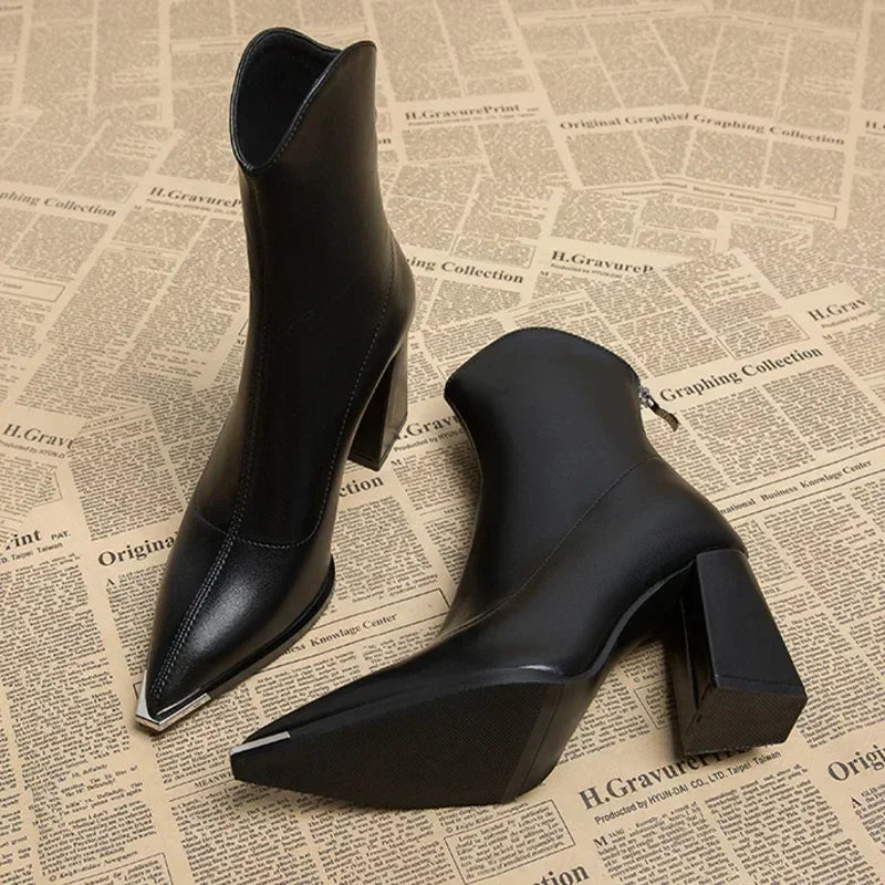 NOX™ - Chrome Tip Chelsea Boots